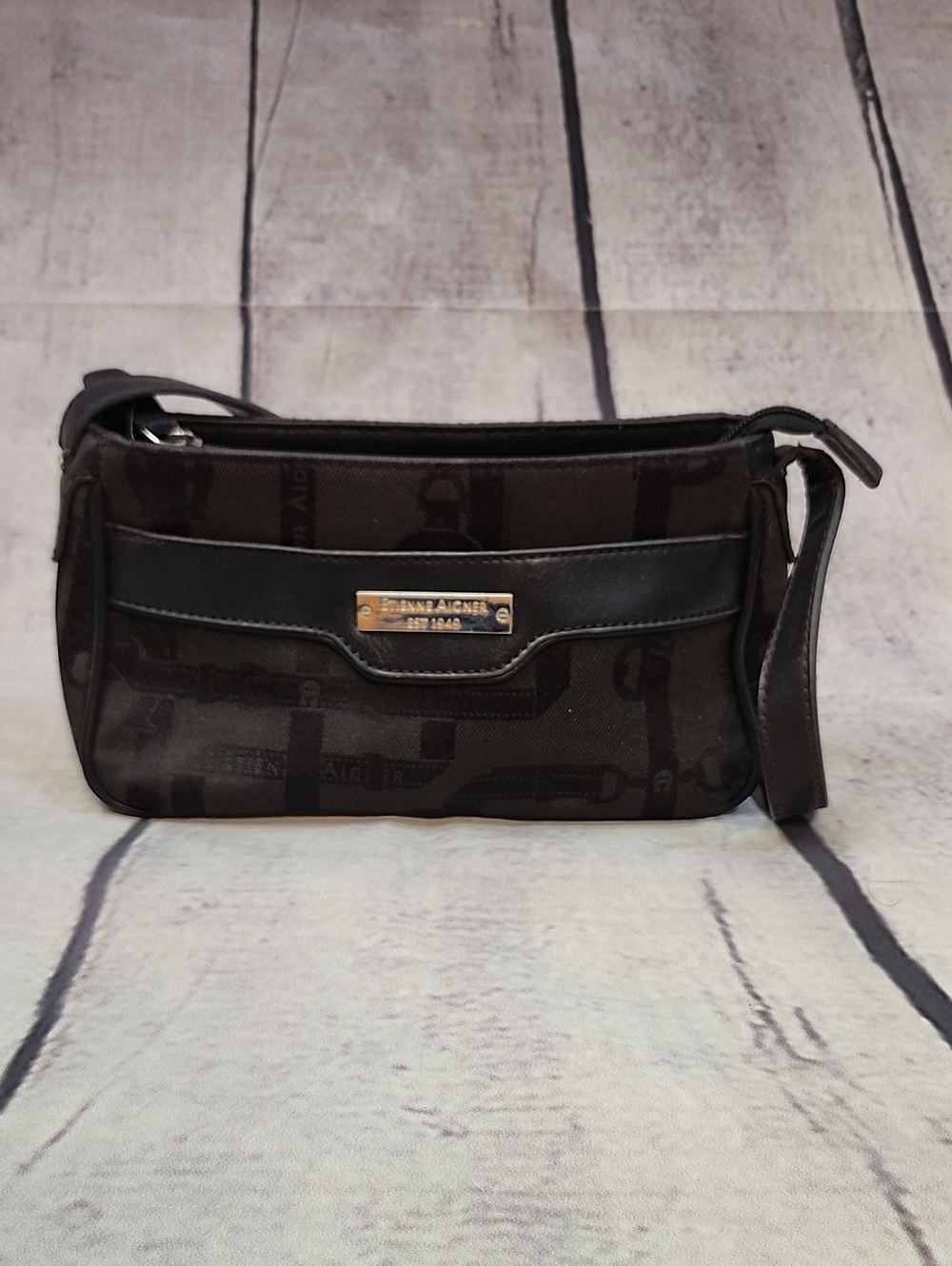 Etienne Aigner Monogram Shoulder Bag